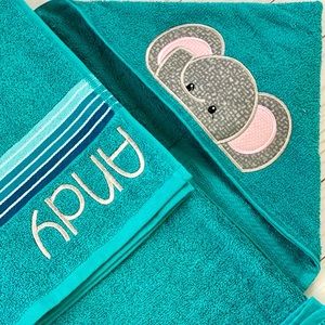 Hooded Beach/Bath Towels for Children or Adults. Add a name for Personalization.